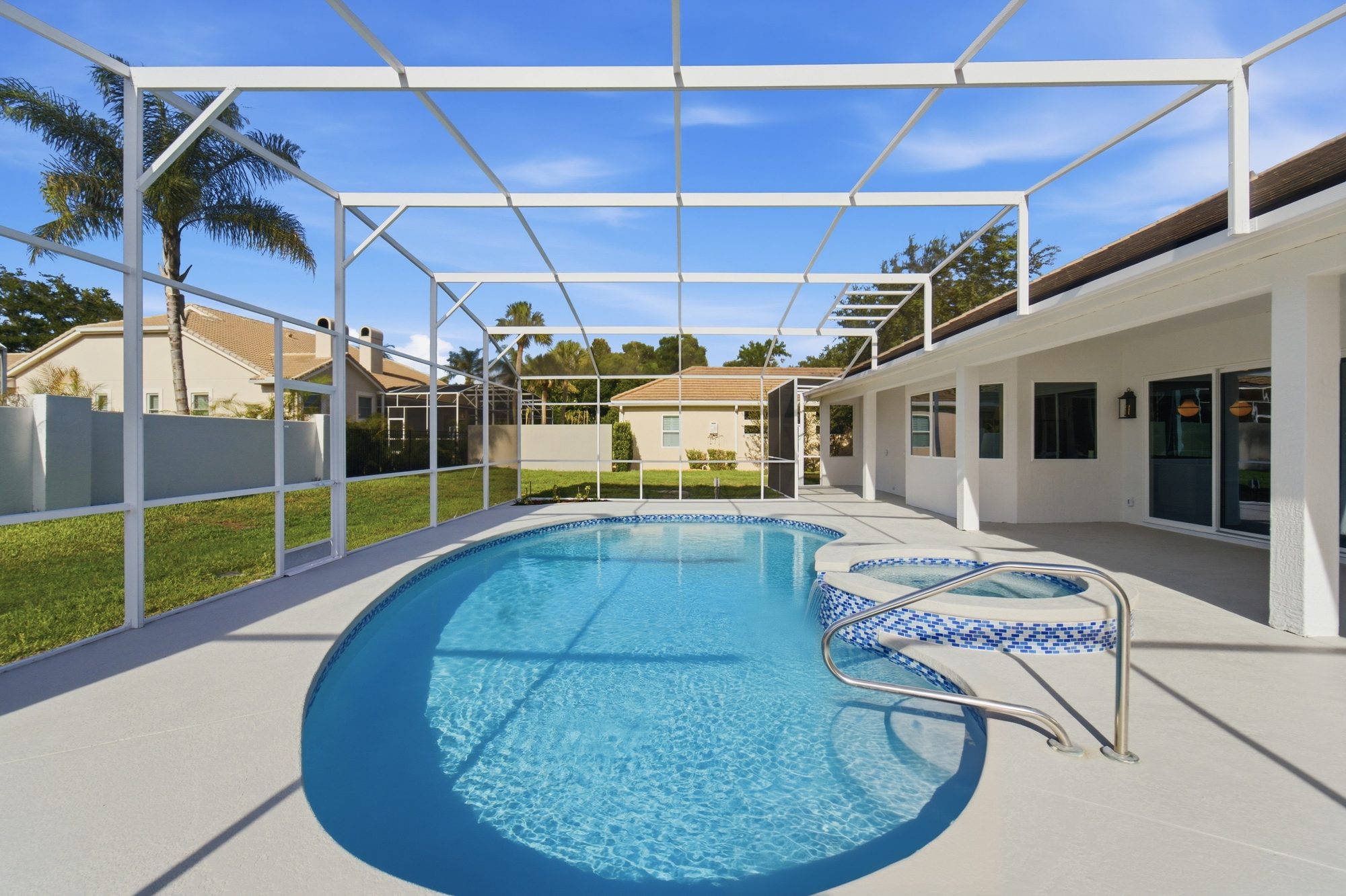 Private pool and spa